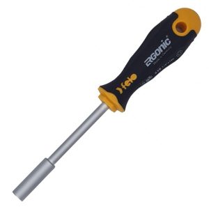 Отвертка Felo с насадкой под биты 1/4 дюйма Ergonic