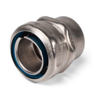 Муфта резьбовая Fortisflex СТМ-Р(INOX)-15 для соединения металлорукава с трубой d 15 мм нержавейка
