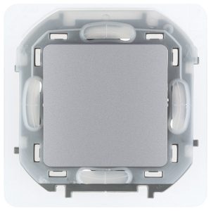 Переключатель IP44 Legrand Inspiria алюминий