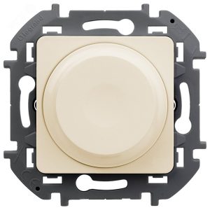 Светорегулятор универсальный поворотный без нейтрали 5-300Вт Legrand Inspiria слоновая кость (бежевый)