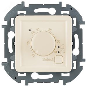 Терморегулятор для теплого пола с датчиком 16А Legrand Inspiria слоновая кость (бежевый)