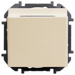 Выключатель для гостиничных номеров - стандарт Legrand Inspiria слоновая кость (бежевый)