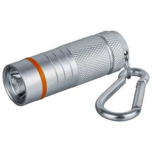 Фонарь Navigator 82 315 NPT-KC08-S-4LR44 брелок алюминий 1LED 1W серебро