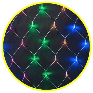 Гирлянда нить 61 853 NGF-N01-240RGBY-12-2x1.5m-230-TR-IP44 8 режимов, мультиколор
