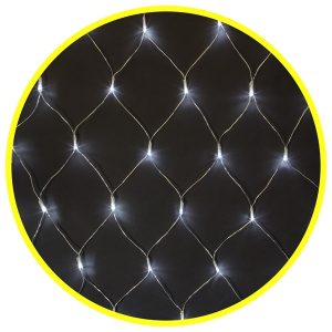 Гирлянда нить 61 855 NGF-N01-240CW-12-2x1.5m-230-TR-IP44 8 режимов, белый