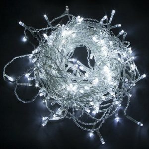 Светодиодная гирлянда Feron CL21 занавес 3x2м + 3м 230V 5000K, эффект стробов, c питанием от сети