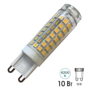 Лампа светодиодная капсула Foton FL-LED G9-SMD 10W 4200K 220V G9 700lm 20х71mm холодный свет