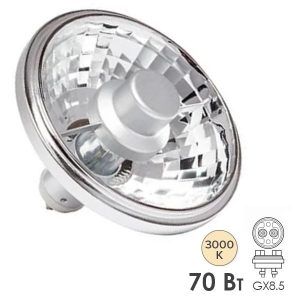 Лампа металлогалогенная Tungsram CMH 70W R111 UVC 30 GX8.5 WFL 40° 3647lm d111x95mm (МГЛ)