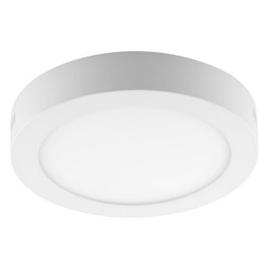Светильник светодиодный накладной Feron AL504 18W 6400K 1260Lm белый D210x24mm