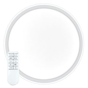 Светильник светодиодный управляемый накладной Feron AL5800 RING тарелка 100W 3000K-6500K белый