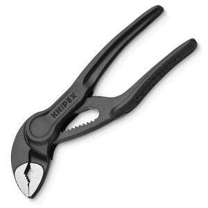 Клещи переставные Knipex сантехнические с фиксатором, L-100mm, COBRA XS