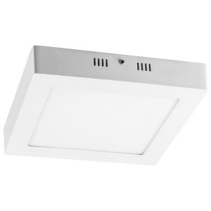 Светильник светодиодный накладной Feron AL505 18W 4000K 1260Lm белый 210x210x24mm