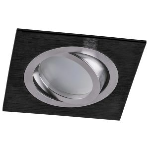 Светильник встраиваемый Feron DL2801 потолочный MR16 G5.3 черный