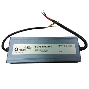 Блок питания Foton FL-PS TP12300 300W 12V IP67 для светодиодной ленты 228x72x32mm 980г