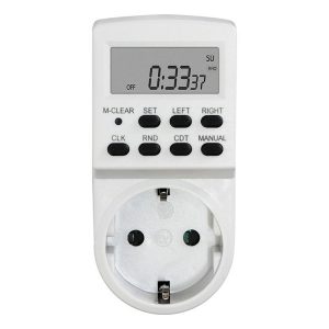 Розетка с таймером Feron TM24 3500W/16A недельная электронная