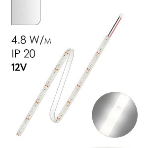 Светодиодная лента Feron LS603 60SMD(2835) 4.8W/m 12V IP20 5000x8x1.22mm 4000K нейтральный белый