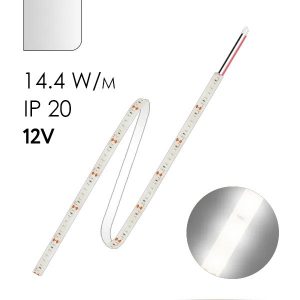 Светодиодная лента Feron LS606 60SMD(5050) 14.4W/m 12V IP20 5000x10x2.32mm 4200K нейтральный белый