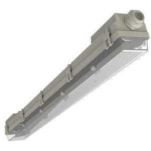 Светильник линейный Gauss СПП-Т8-G13 Industry 220-230V IP65 660х70х61мм для LED ламп 1х600мм