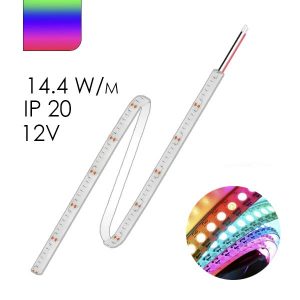 Лента светодиодная Gauss 5050/60-SMD 14.4W/m 12V DC RGB IP20 (упаковка 5м)