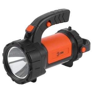 Фонарь светодиодный ЭРА PA-606 прожектор АЛЬФА, аккумуляторный 5W, литий, поворотная ручка