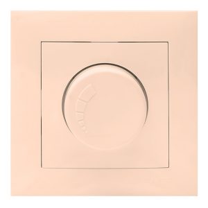 Светорегулятор EKF PROxima 600W 220В IP20 Валенсия кремовый
