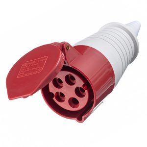 Розетка переносная DEKraft 215 3Р+РЕ+N 16А 380В IP44 РП-102-5-16