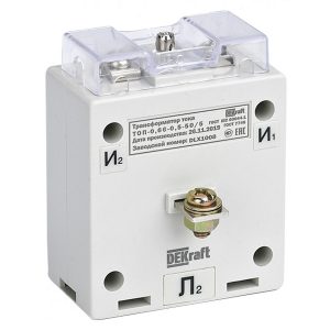 Трансформатор тока ТОП DEKraft-0,66 0,5 100/5 5ВА класс 0,5