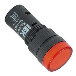Лампа ИЭК AD16DS(LED)матрица d16мм красный 24В AC/DC
