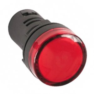 Лампа TDM AD-22DS(LED)матрица d22мм красный 24В AC/DC