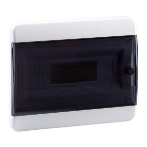 Щит встраиваемый КЭАЗ OptiBox P-BVK-2-12-IP41 12 модулей прозрачная черная дверца IP41