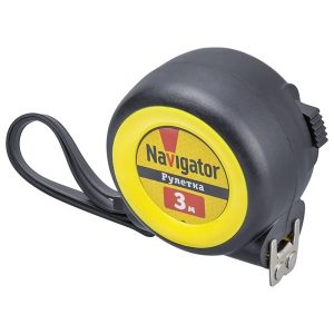 Рулетка Navigator 80 257 NMT-Ru01-A-3-16 (автостоп, 3 м*16 мм)