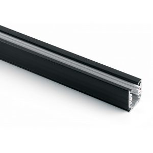 Шинопровод трехфазный ЭРА STR-30-B-TR-2 черный 2м 4TRA