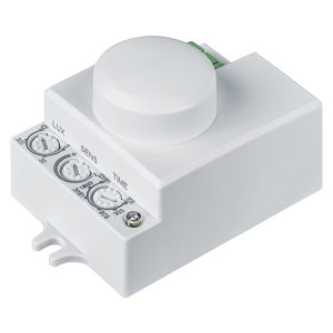 Датчик движения микроволновый Navigator NS-MS03-WH 1-1200W угол 360гр 3-2000m IP20