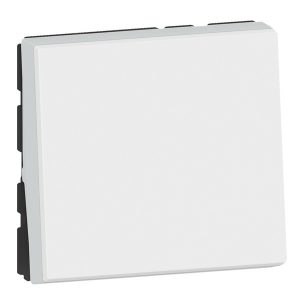 Кнопочный выключатель Legrand Mosaic -2М антимикробный New