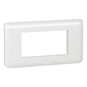 Рамка Legrand Mosaic 4 модуля белая New