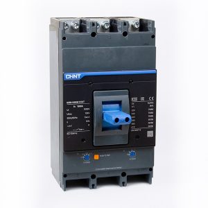 Автоматический выключатель Chint NXM-1600S/3Р 1600A 50кА с регулируемым расцепителем (автомат электрический)