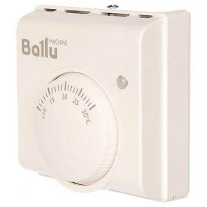 Термостат Ballu механический BMT-1 16А IP40 Белый кремовый