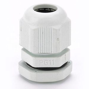Кабельный ввод DEKraft типа PG 11 диаметр кабеля 5-11мм КВ101-11-IP54 белый