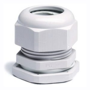 Кабельный ввод DEKraft типа PG 29 диаметр кабеля 20-25мм КВ101-29-IP54 белый