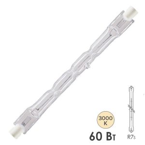 Лампа галогенная линейная Foton HL 78 60W R7s 220V 74.9mm