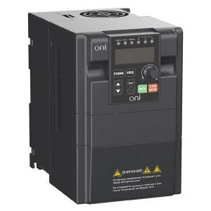 Преобразователь частоты ONI (ИЭК) A150 380В 3Ф 2,2кВт 6А встроенный тормозной блок