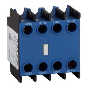 Приставка контактная лицевая КЭАЗ 2NO+2NC ПКЛ-22-УХЛ4
