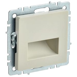 Подсветка ИЭК BRITE LED встраиваемая бежевый (ПЛ20-БрКр)