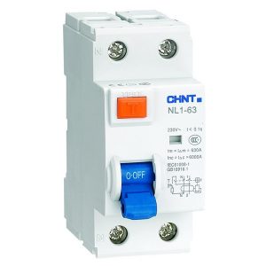 УЗО Chint NL1-63 6kA 2P 16A 10mA тип AC (R) (ВДТ)