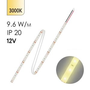 Светодиодная лента Feron LS612 120SMD(2835) 9.6W/m 12V IP20 5000x8x1,22mm 3000K теплый белый