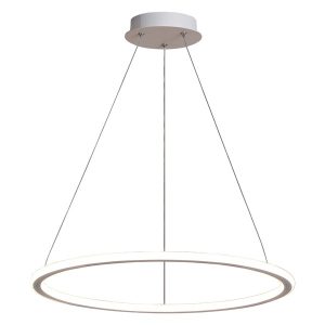 Подвесной светодиодный светильник Feron AL5808 60W 4000K IP20, белый D1200x500mm