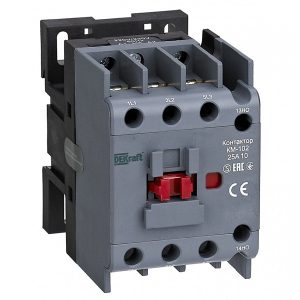 Контактор DEKraft КМ-102 25А 1НО 220/230В АС3 АС4