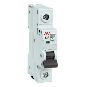 Выключатель нагрузки модульный EKF AVERES AVN 63А 1P однофазный (рубильник)