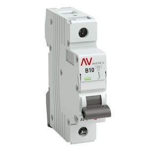 Выключатель автоматический EKF AVERES AV-6 10A (B) 1P однофазный 6kA