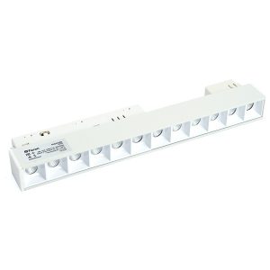 Светильник светодиодный трековый низковольтный Feron MGN300 12W 4000K 1080Lm 30 градусов, белый